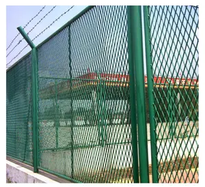 Fence Wire Metal Square, Round Tube Fencing, Trellis & Gates Steel Coated Wire Mesh Coated Small Garden Fence