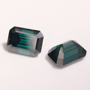 Bán buôn <span class=keywords><strong>Emerald</strong></span> Shaped 1CT 2ct 3ct màu xanh lá cây màu moissanite Stones GRA chứng nhận Loose moissanite kim cương - Product Image 3