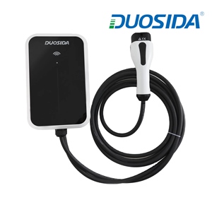 Station de recharge <span class=keywords><strong>pour</strong></span> véhicules électriques certifiée IEC62196, DUOSIDA Direct, contrôle par application, 7KW 11KW 22KW <span class=keywords><strong>Type</strong></span> <span class=keywords><strong>2</strong></span>, <span class=keywords><strong>type</strong></span> piquet / mural - Product Image 1