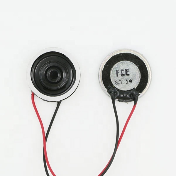 FCE small size 20mm 8 Ω 1W miniature mylar speaker for toy or intercom