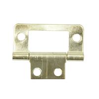 Charnière encastrée plaquée électro-laiton 40MM |   Pour Porte en Bois et Boîte de Rangement |   Quincaillerie pour armoires et portes |   Vente en gros, OEM