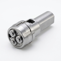 Outil de roulage de filetage de type micro fixe KUHO, tête de roulage de filetage pour tour CNC pour filetage externe de type suisse