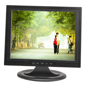 Écran carré noir 15 pouces Résolution 1024*768 Moniteur <span class=keywords><strong>TV</strong></span> LED TFT avec entrée DC 12 volts - Product Image 1