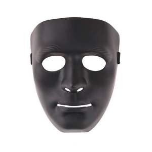 Máscaras de Plástico para Halloween, Diseño de Bailarín de la Muerte, Color Blanco y Negro, para Baile Callejero, Disfraces y Fiestas - Product Image 4