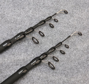 Vente en gros de canne à pêche leurre léger en fibre de carbone poignée droite rétractable portable et poignée de pistolet canne à pêche pour <span class=keywords><strong>la</strong></span> pêche - Product Image 3