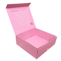 Boîte cadeau personnalisée de luxe A3 A4 A5 profonde en papier carton pliable magnétique à rabat Emballage avec fermetures magnétiques