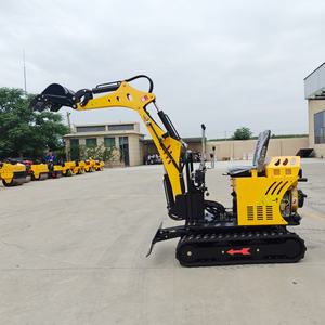 Miniexcavadora Compacta Somate de 1 Tonelada, Microexcavadora con Radio de Giro Corto, Motor Koop, Bomba y Engranaje para Jardín, Huerto y Granja - Product Image 4