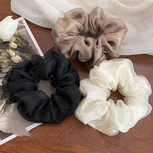 Diadema con lazo para el cabello de doble capa de Eugenia, banda de goma para la cabeza, cuerda para el cabello de malla de gama alta - Product Image 1