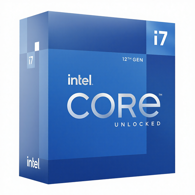 New for Core I7-12700K Desktop Processor 12 (8P+4E) Cores 5.0 GHz Unlocked FM1 600 Series Chipset 125W Virtualization