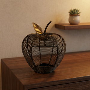 Support de bougie votive en fer forgé fait main Sonnet Decor, impression numérique 1 couleur, modèle 3006, écologique, imperméable, pour la maison et Noël - Product Image 2