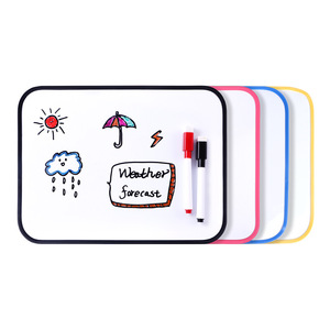 Glitter A4 Size 7 Colors Kids Double-sided Magnetic Erasable Small White <strong>Board</strong> Plastic Drawing <strong>Board</strong> for Home School Office - Product Image 5