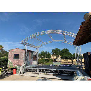 Sự Kiện Ngoài Trời <span class=keywords><strong>Concert</strong></span> <span class=keywords><strong>Stage</strong></span> Chiếu Sáng Roof Truss Đối Với Giai Đoạn Nhỏ - Product Image 5