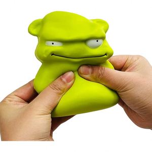 Divertido Monstruo Verde Mini Adorable para Apretar, Juguete Antiestrés de Subida Lenta, Material PU, para Niños de 5 a 7 Años - Product Image 3