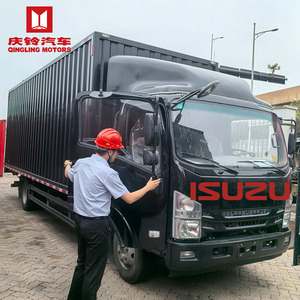 700P Black <b>White</b> Color <b>Cargo</b> Box 4x2 Light Duty ISUZU Truck New LHD RHD 5 Tons 3 Ton 4x4 7 Meters Cheap Low Price - Product Image 3