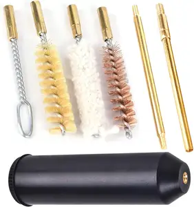 7 Pcs 9mm Powerful Cleaning Brass Rods Cleaner Wholesale Gun Cleaning Kit clean brush