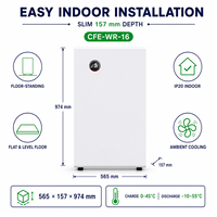 Système de stockage d'énergie résidentiel divisé 16 kWh LiFePO4 51,2 V 314 Ah avec communication CAN pour //Solis SMA