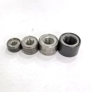 Écrous ronds soudés en acier au carbone, métriques, taille personnalisable, grade A B, niveau 4.8, couleurs authentiques, équipement de communication - Product Image 3