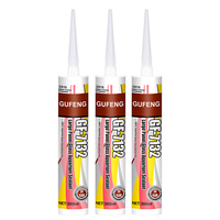 Mastic silicone liquide blanc monocomposant, sûr pour aquariums, pour usage de construction, pâte lisse pour grands panneaux de verre, prix de gros