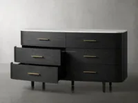 Nouvelle table console tendance avec tiroirs, commode moderne minimaliste