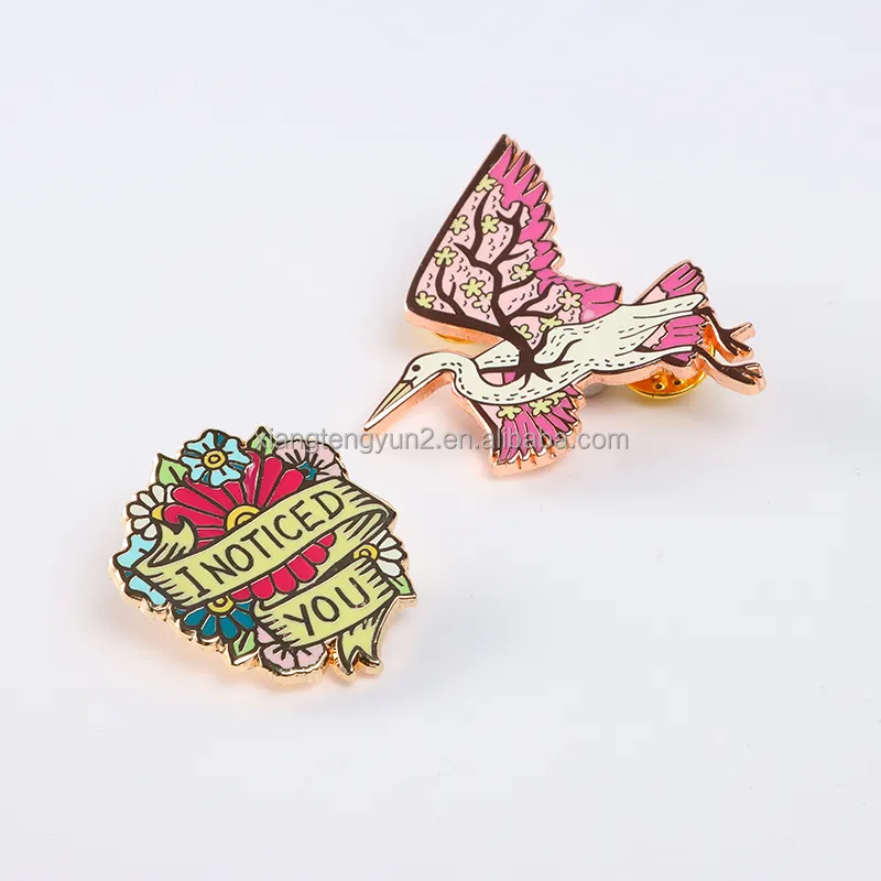 Custom Logo Light Up Flashing Badge Acryl Metalen Revers Pin Led Id Badge Naam Pin Badges