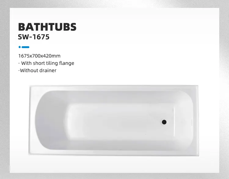 Acrylic walk in bath tub elder walk in tub rectangle bath for disabled people portable bathtub