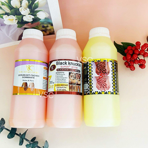 Siero Liquido Biologico Vegano con Vitamina <span class=keywords><strong>C</strong></span> e Acido Ialuronico per Viso e Corpo, Sbiancante, Illuminante, Anti-Rughe, Idratante e Restringente dei Pori - Product Image 6