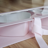 Boîte cadeau haut de gamme « Je t'aime » en forme de fleur, pour la Saint-Valentin, en carton ondulé, cadre photo, matériaux recyclés, boîte rigide personnalisable, UV