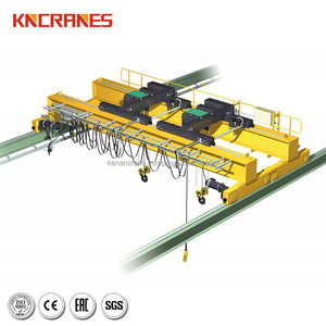 20 Ton 30 Ton 20/5 Ton Double Girder Electric Winch Bridge Overhead <b>Crane</b> Double Trolley Lifting <b>Crane</b> - Product Image 5