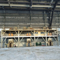 Ligne de production automatisée de mortier sec, ligne de production d'adhésif pour carreaux de céramique, usine de mortier sec