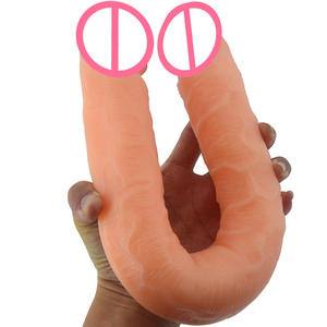 FAAK 18inch Juguetes sexuales super langer Doppelkopf <span class=keywords><strong>dildo</strong></span> beste lesbische Paare Sexspielzeug Doppel <span class=keywords><strong>dildo</strong></span> zum Verkauf - Product Image 2
