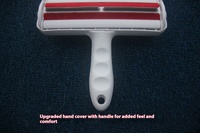 Pratique pour épilateur pour animaux de compagnie Rouleau à peluches réutilisable Outil de fourrure multi-surfaces pour tapis et vêtements Boîte à outils de toilettage portable