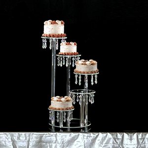 <span class=keywords><strong>Support</strong></span> de présentation en acrylique transparent pour desserts, idéal pour les mariages, les anniversaires, les bars, les restaurants occidentaux, les gâteaux en cône, les <span class=keywords><strong>bonbons</strong></span> confits - Product Image 2
