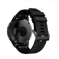 Bracelet en silicone texturé de 22 mm pour Garmin Fenix 5 Forerunner 945