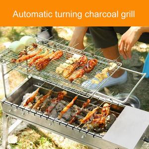 Parrilla de Carbón Portátil para Exteriores, Automática, Giratoria, Plegable, para Camping - Product Image 3