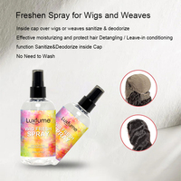 Perruque naturelle de marque privée, déodorant Anti-transpiration, lissage, Spray frais
