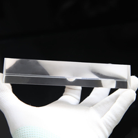 Prisme triangulaire de réfraction en cristal K9 de haute qualité pour expériences de physique scolaire