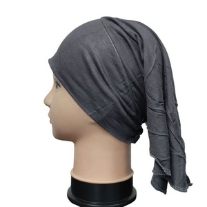 <span class=keywords><strong>Bonnet</strong></span> Turban Élastique Musulman Islamique en Jersey de Coton Extensible – Sous-Hijab pour Nuit et Sommeil – <span class=keywords><strong>Bonnet</strong></span> Turban pour Femmes et Filles Musulmanes - Product Image 4