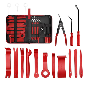 Sinodiving Juego de 19 Herramientas para Desmontar Tapicería de Coche, Alicates para Clips de Tapicería, Herramienta para Quitar Clips de Paneles de Puerta y Audio, Kit de Reparación Automotriz - Product Image 6