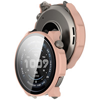 Profitez d'un joli boîtier de montre en film trempé PC pour Amazfit Balance 2 Smart Watch Cover Case