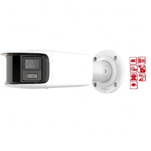 DS-2CD2T87G2P-LSU/SL 8MP 180 Degrees Wide Angle Panoramic ColorVu Bullet IP <b>Camera</b> with 2-way Audio - Product Image 1