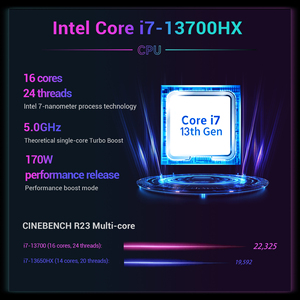 Ordinateur portable de jeu de haute qualité, tout neuf, modèle Firebat Huan 16 Pro avec processeur I7 13700HX, carte graphique RTX 5060 8G, processeur I7 13700HS, ordinateur portable de jeu - Product Image 5
