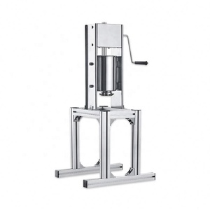 Machine à fabriquer des produits céréaliers 5L/7L, multifonction, pour le remplissage et la friteuse de <span class=keywords><strong>churros</strong></span>, 60 pièces/min, portable, pour bâtonnets de pâte frite style latin - Product Image 1
