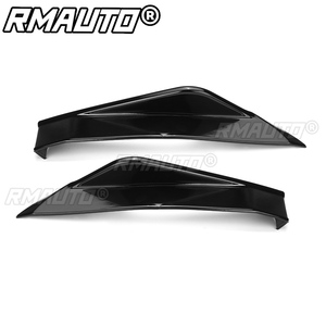 2PCS STi TS Style Car Rear Bumper <b>Lip</b> Diffuser <b>Splitter</b> Side Canard Guard Protector for Subaru BRZ for Toyota 86 for Scion FR-S - Product Image 4