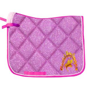 2024 nouveau Design Dressage paillettes cheval tapis de selle luxe coton Satin haute qualité spectacle équestre saut tapis de selle - Product Image 4