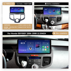 Radio Multimedia para Auto con GPS y Navegación Android de 12.3 Pulgadas para Honda ODYSSEY 2004-2008, Unidad Principal Inalámbrica con DSP - Product Image 2