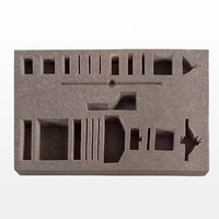 Haute densité découpée à l'emporte-pièce EVA Insert éponge bouteille de luxe boîte à outils conception d'emballage traitement d'usine personnalisé pour bijoux cadeau mousse