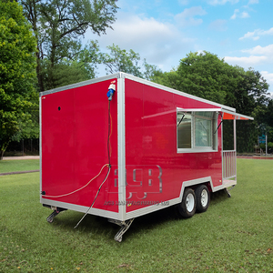 ACB Mobile Food Trailer 13ft Aluminum Construction Fully Equipped for Outdoor Food Service - Product Image 2