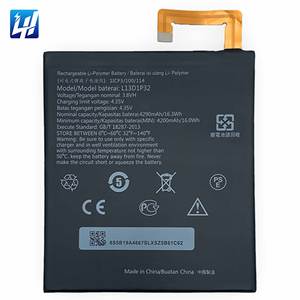 Batería Recargable de Polímero de Iones de Litio 100% Original L13D1P32 A8-50 A5500 Tab2 A8-50 Tab3 8 para Lenovo Tab S8 - Product Image 2
