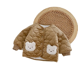 All'ingrosso della fabbrica per bambini stile coreano cappotto invernale da bambino orsetto cappotto spesso <span class=keywords><strong>piumini</strong></span> d'anatra per neonati - Product Image 4