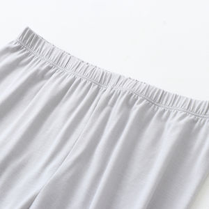 Pigiama estivo <span class=keywords><strong>da</strong></span> ragazzo con stampa di dinosauri, maniche raglan, in morbido modal, top a 3/4 di manica e pantaloni capri, abbigliamento <span class=keywords><strong>da</strong></span> casa - Product Image 5